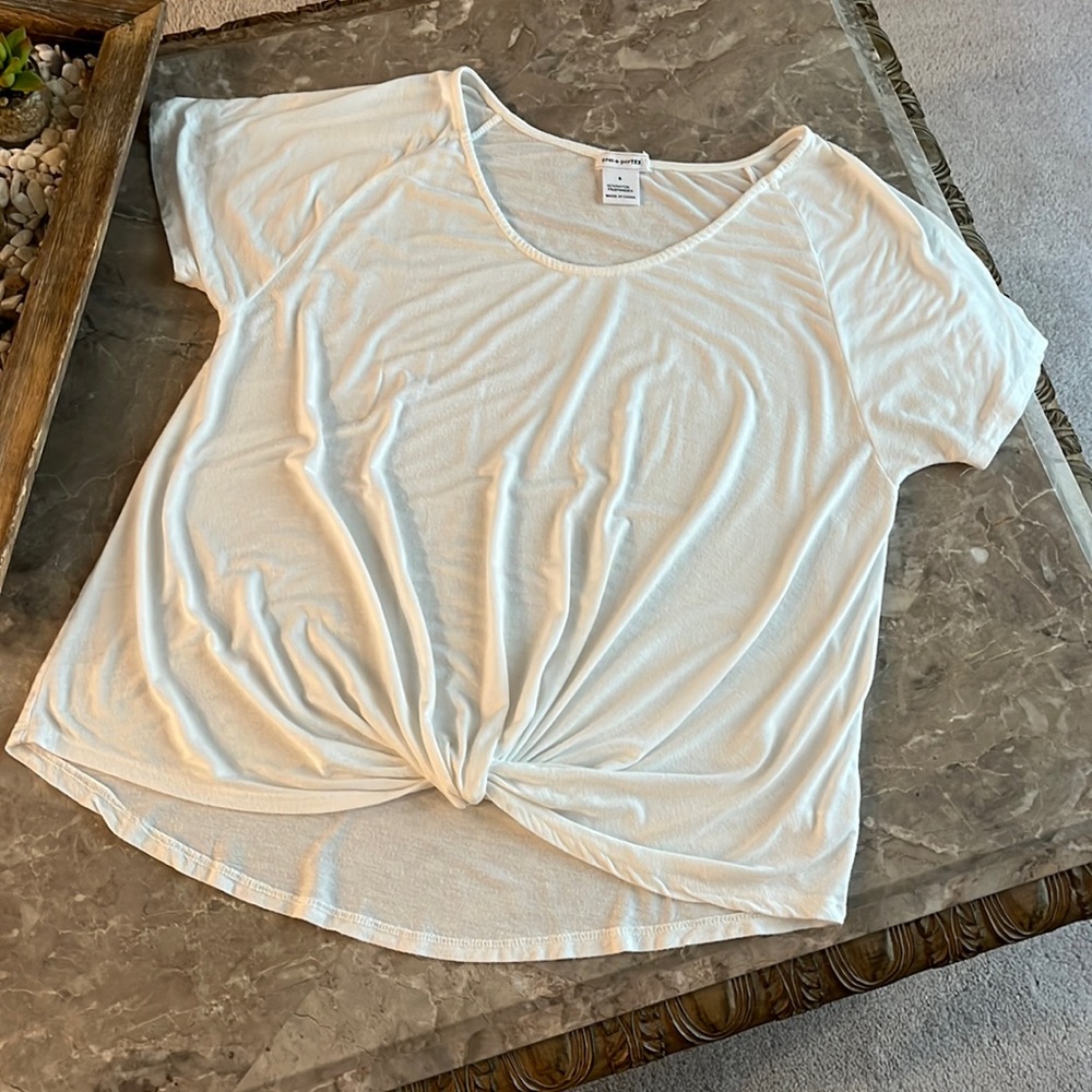 Twist front Tee